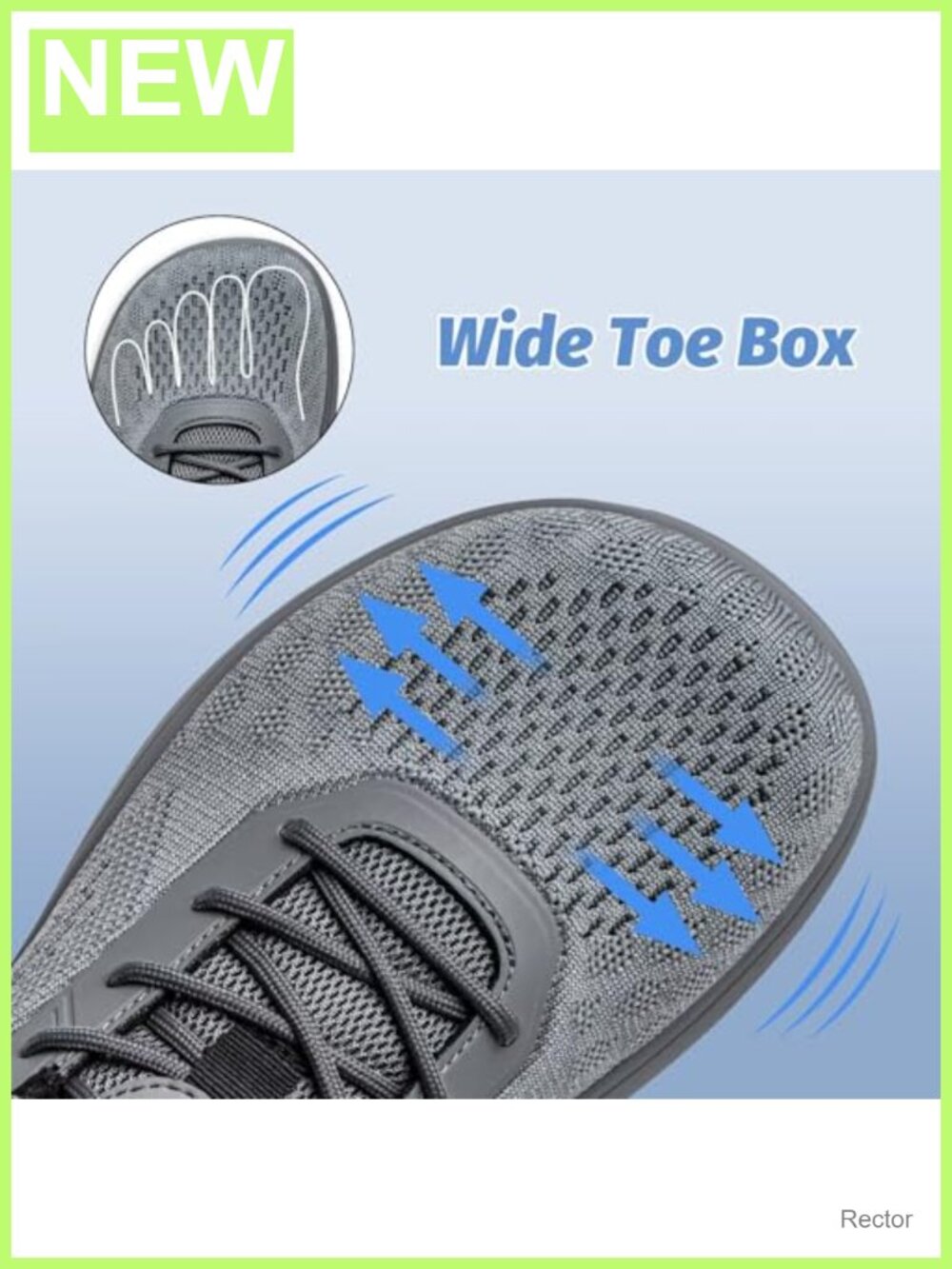 Minimalist Barefoot Trail Running Shoes Wide Toe Box Zero Drop Lace Up - Picture 3 of 6